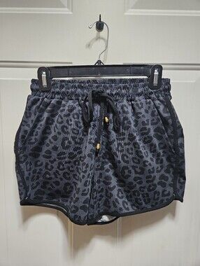 Jess Lea Leopard Drawstring Everyday Shorts